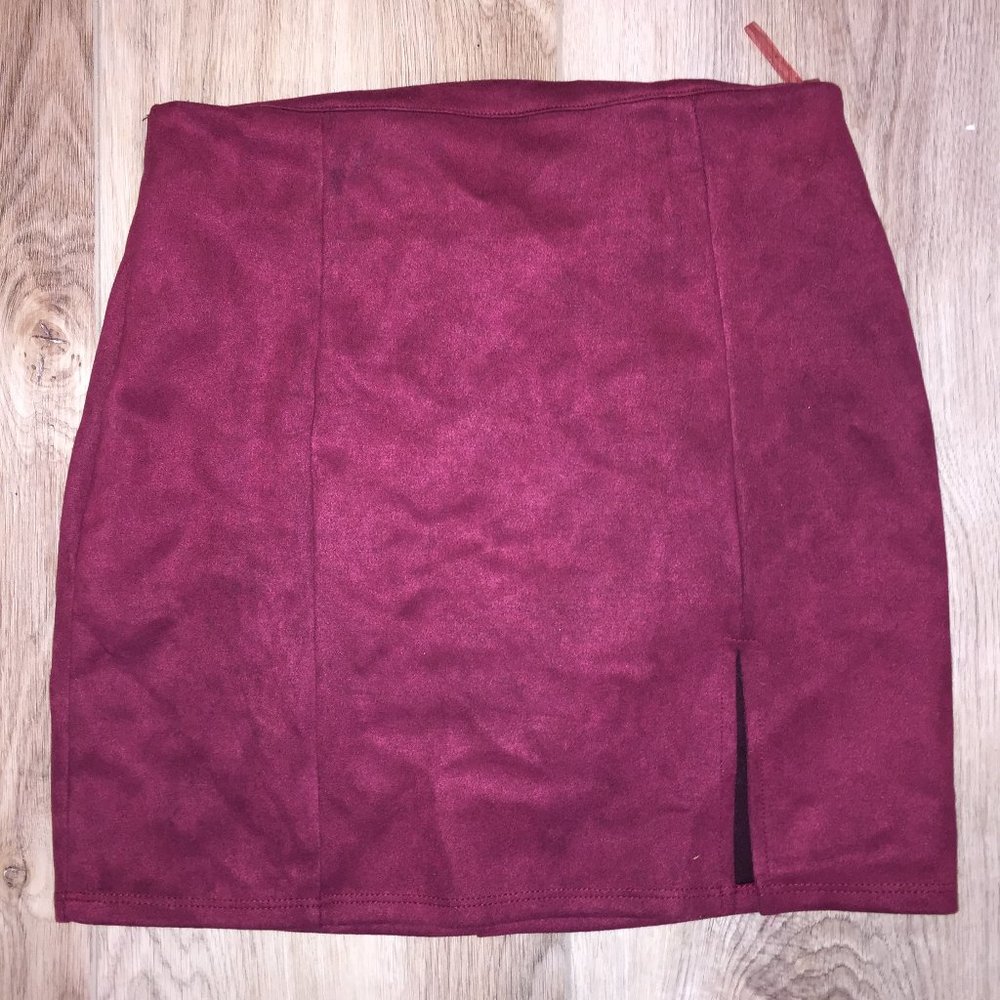 Windsor Red Mini Skirt
